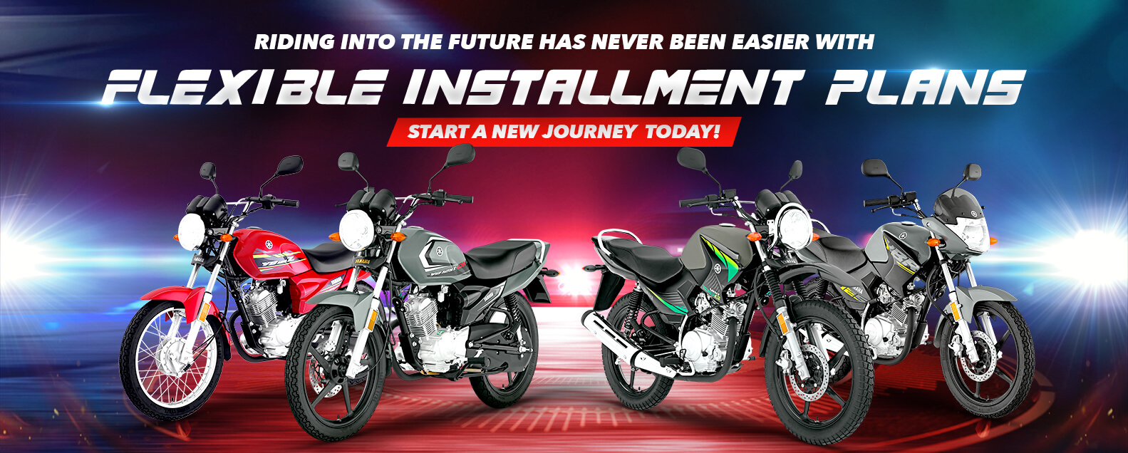 yamaha ybr on installment